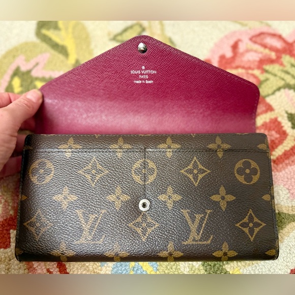 LOUIS VUITTON Barbie Monogram Epi Marie-Lou Long Clutch/ Wallet Fuchsia - Picture 5 of 16
